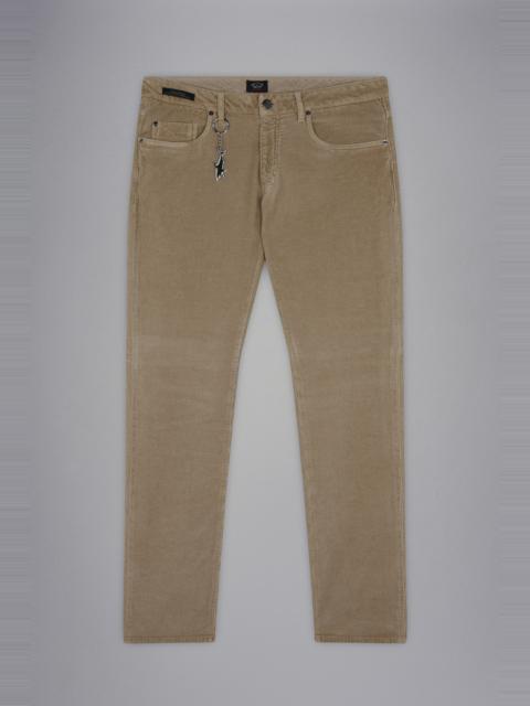 Paul & Shark SOFT TOUCH CORDUROY 5-POCKETS TROUSERS