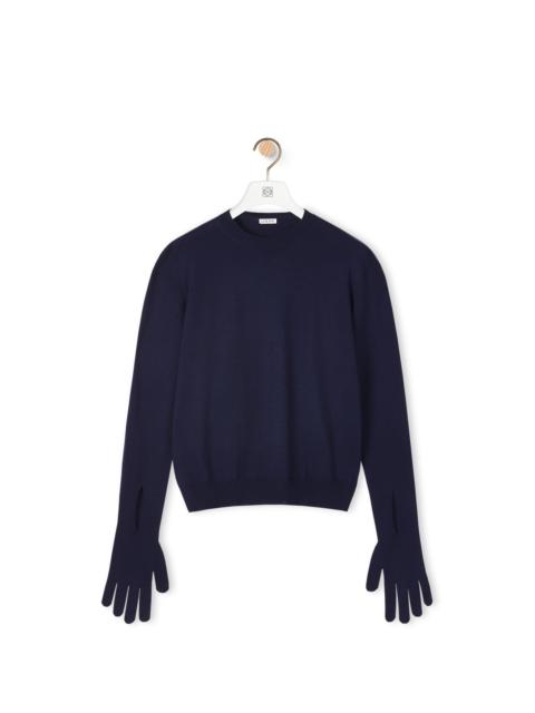Loewe Glove sweater in wool