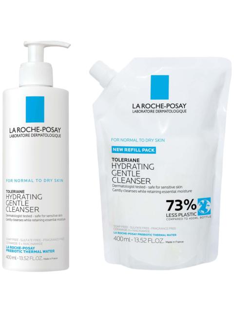 LA ROCHE-POSAY La Roche-Posay Toleriane Hydrating Gentle Cleanser Refill Set