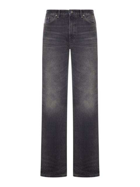 HAIKURE STRAIGHT LEG DARK WASH DENIM JEANS