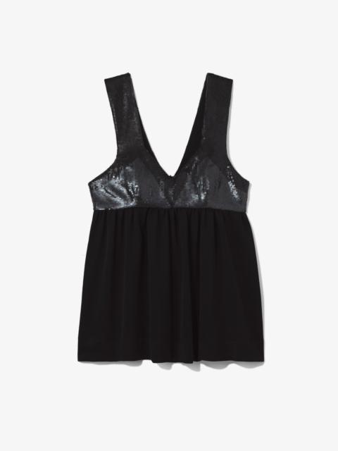 Proenza Schouler sequin-embellished tank top