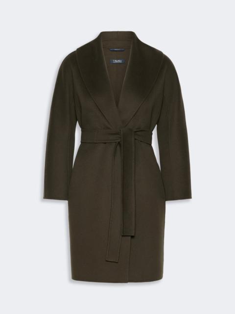 'S Max Mara MESSI Double-faced wool robe coat - KAKI