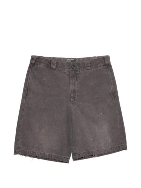 Enfants Riches Déprimés distressed faded-effect shorts