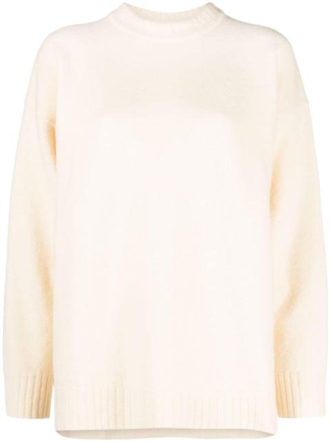 Jil Sander long-sleeve crew-neck wool jumper