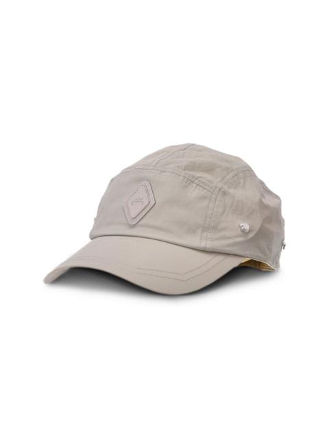 Diamond hooded cap
