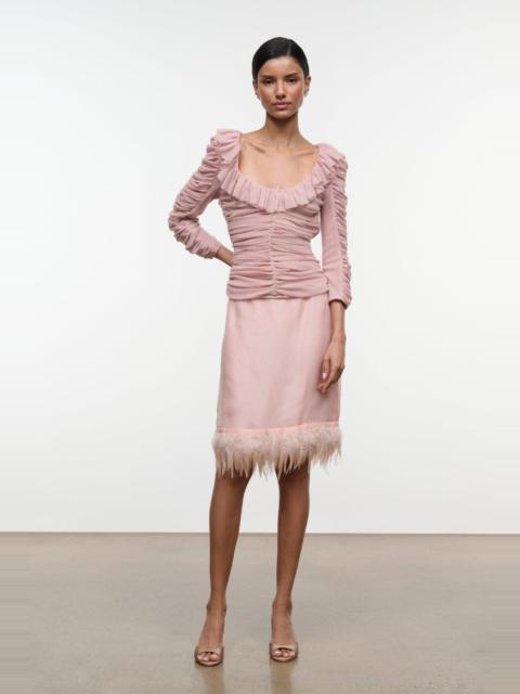 STAUD STAUD GRETTA TOP SANDROSE