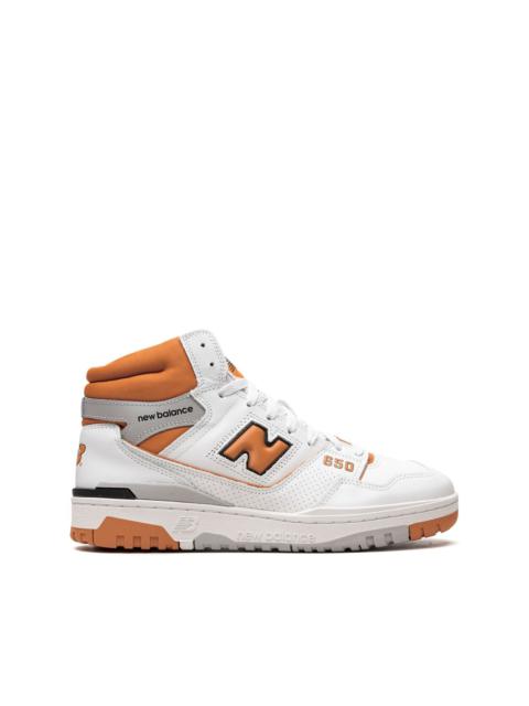 New Balance 650 "White/Canyon" sneakers