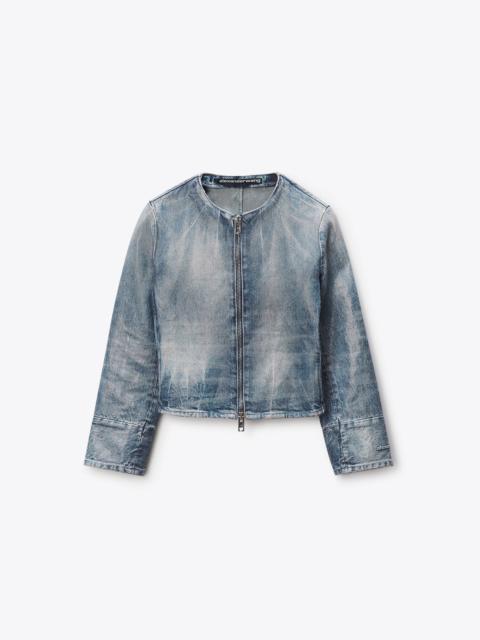 Alexander Wang glazed denim jacket