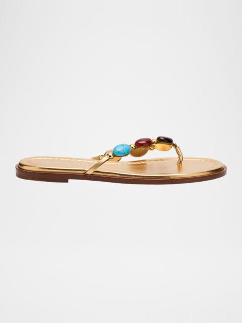 Gianvito Rossi Shanti Thong 05 Sandals