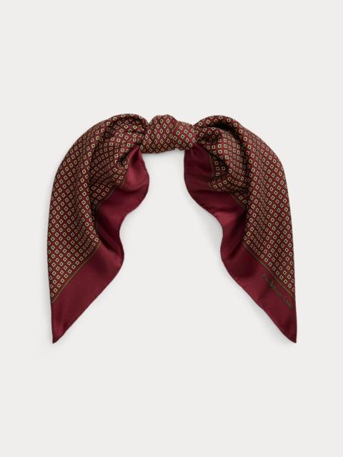 Polo Ralph Lauren Foulard Silk Square Scarf