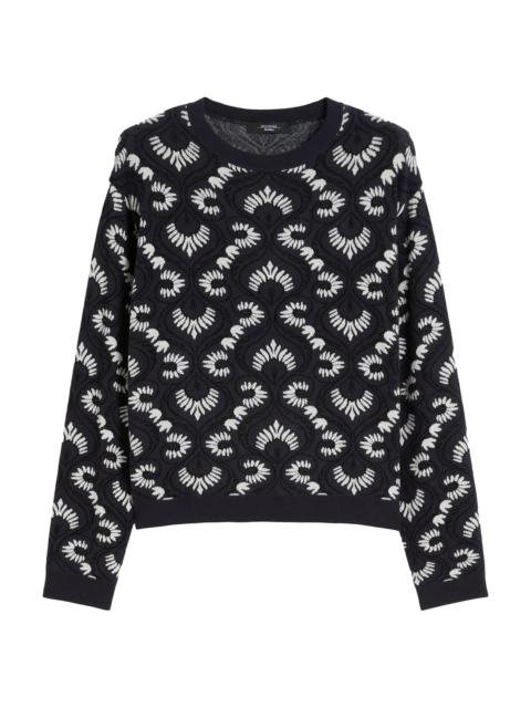 WEEKEND Max Mara Women's Jacquard Viscose Sweater - Black