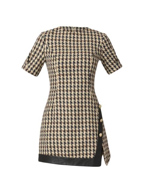 Shoshanna Women's Irene Tweed Minidress - Jet Multi