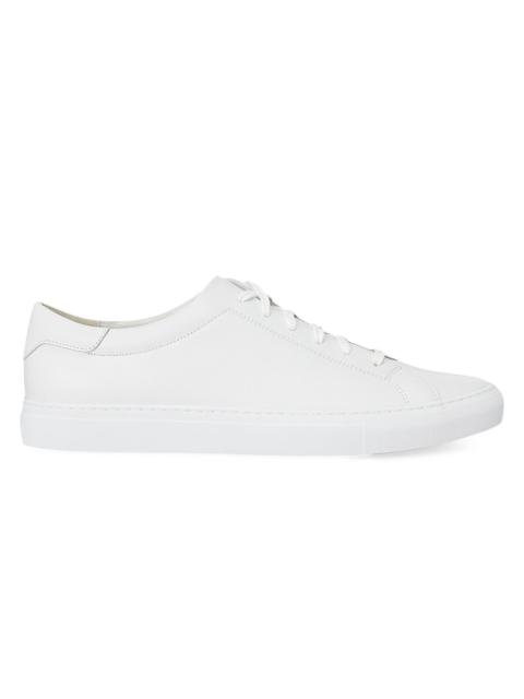 Polo Ralph Lauren Men's Jermain II Leather Low-Top Sneakers - White