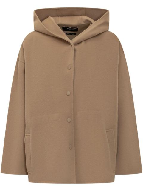 WEEKEND Max Mara hooded wool coat