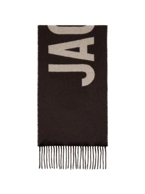 JACQUEMUS Brown 'The Jacquemus' Scarf