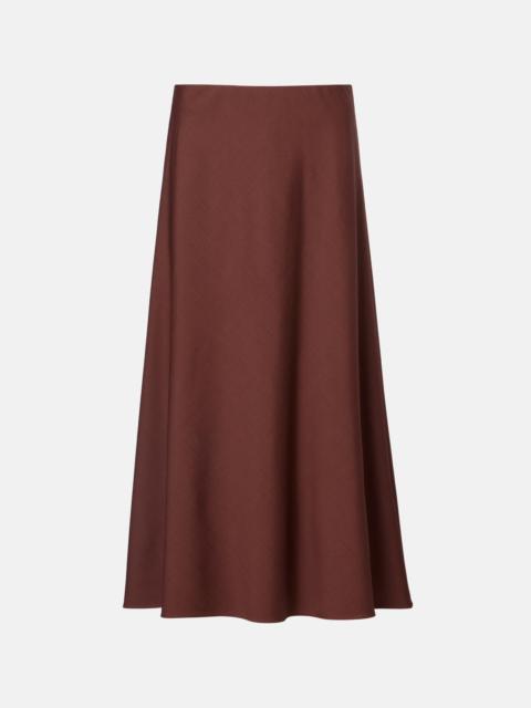 Brunello Cucinelli Wool-blend midi skirt