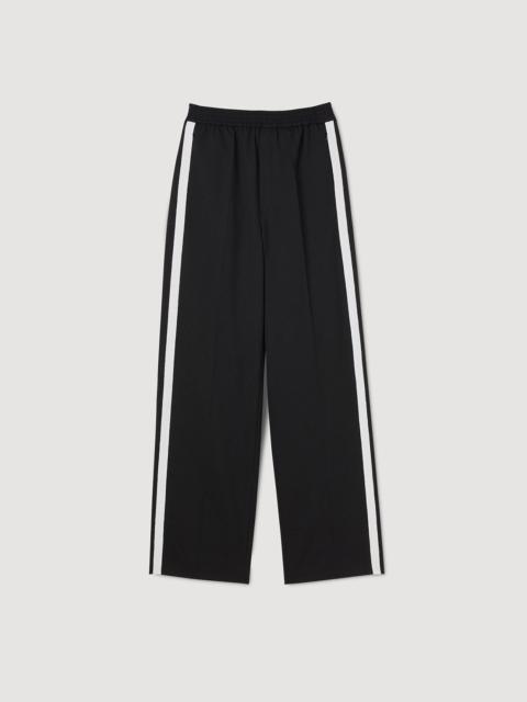 Sandro PANTS WITH SIDE STRIPES