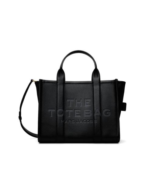 Marc Jacobs Black 'The Leather Medium' Tote
