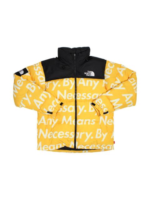 Supreme Nuptse Jacket Yellow