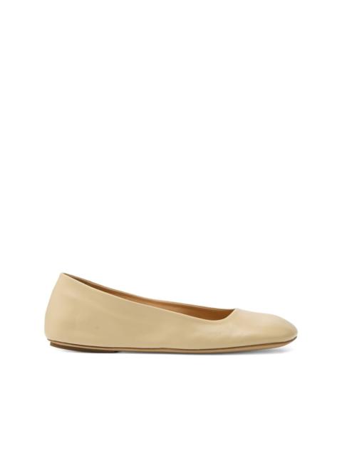 Marsèll Bama square-toe ballerina shoes