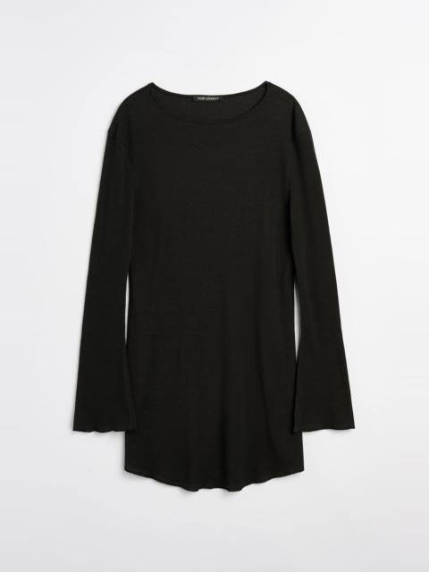 Our Legacy Two Face Dress Charred Shade Ripple Rib