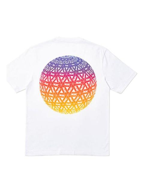 PALACE PALACE GLOBULAR T-SHIRT WHITE Back Short Sleeve Unisex P19SS028