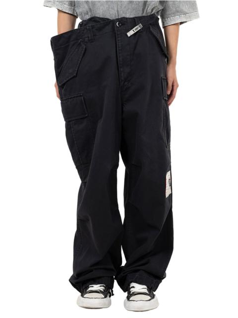 Maison MIHARAYASUHIRO Huge Layered Cargo Pants