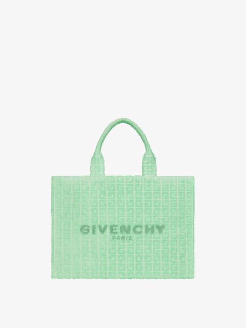 Givenchy MEDIUM G-TOTE BAG IN 4G COTTON TOWELLING