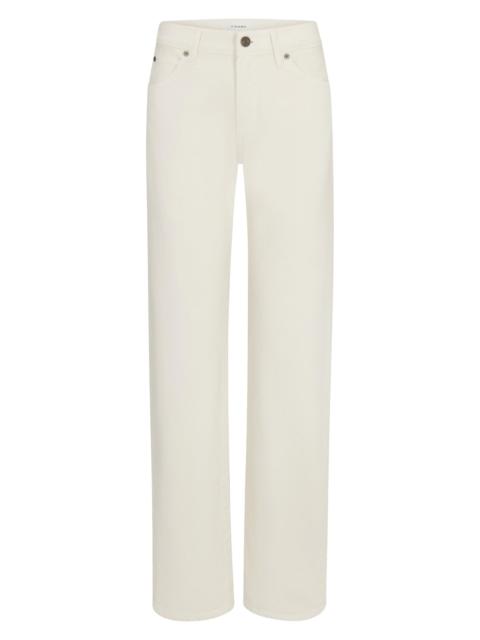 FRAME Women's The Saturday Low-Rise Jeans - Shell