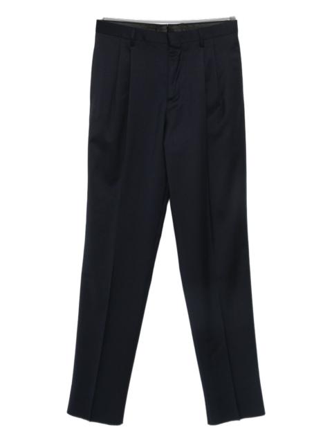 LARDINI virgin wool straight-leg trousers