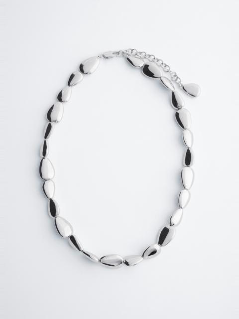 & Other Stories Rounded Bead Necklacef