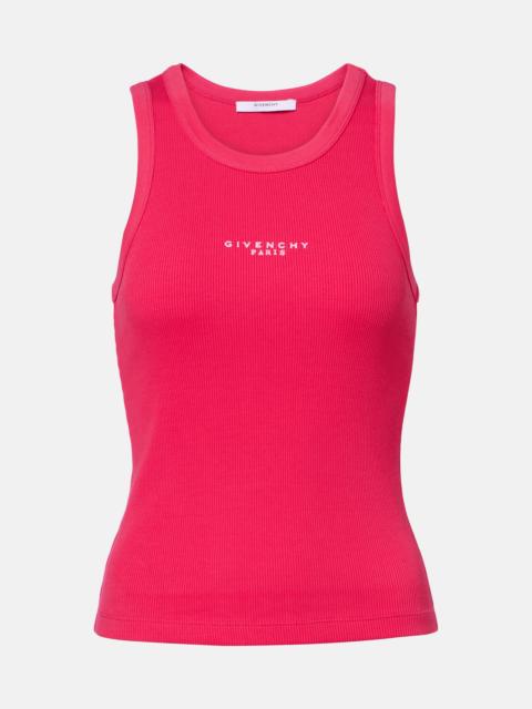 Givenchy Logo printed cotton top