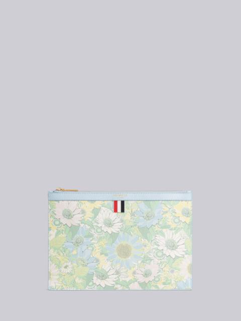 Thom Browne Pebble Grain Leather Flower Small Document Holder