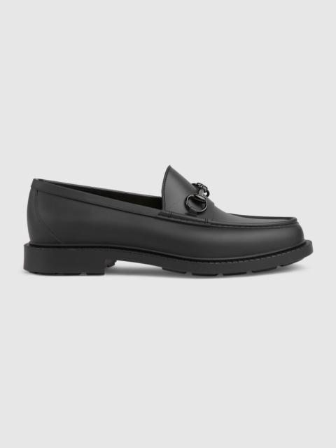 GUCCI Men's enameled Horsebit loafer