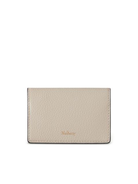 Mulberry Continental grained card case