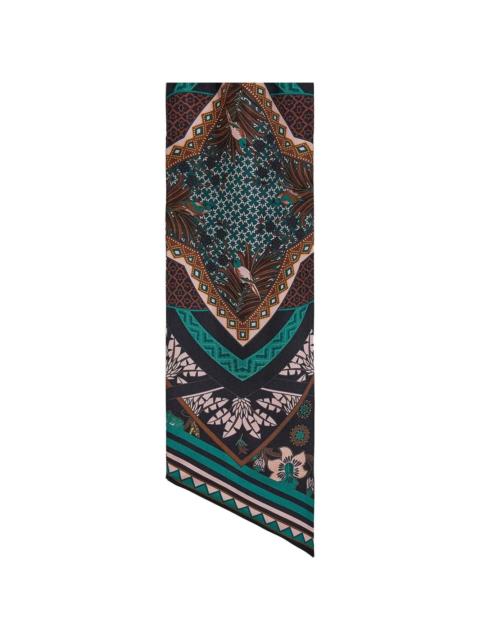 FERRAGAMO Nirvana print twilly band
