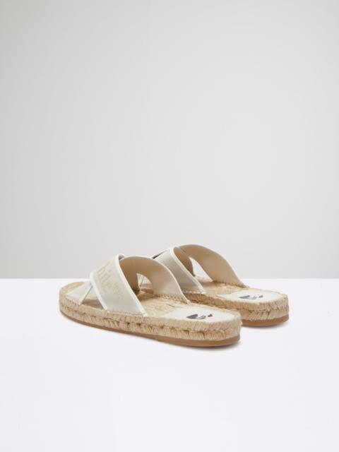 Off-White Criss Cross Espadrillas