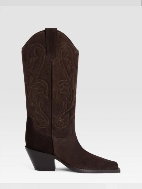 PARIS TEXAS Suede Texan boot