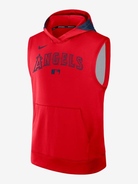 Nike Los Angeles Angels Authentic Collection Men’s Nike Dri-FIT MLB Sleeveless Pullover Hoodie