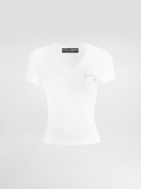 Dolce & Gabbana Short-sleeved T-shirt with DG logo