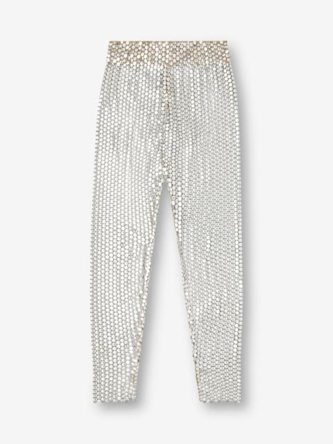 Burberry Metallic Paillette-embellished Leggings – Exclusive Capsule Collection