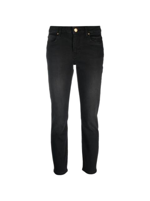 mid-rise skinny jeans