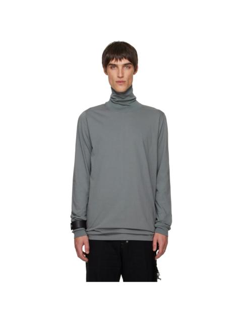 Rick Owens Gray Concordians Surf Turtleneck