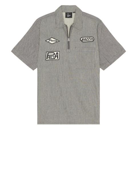 by Parra Work Later Short Sleeve Shirt