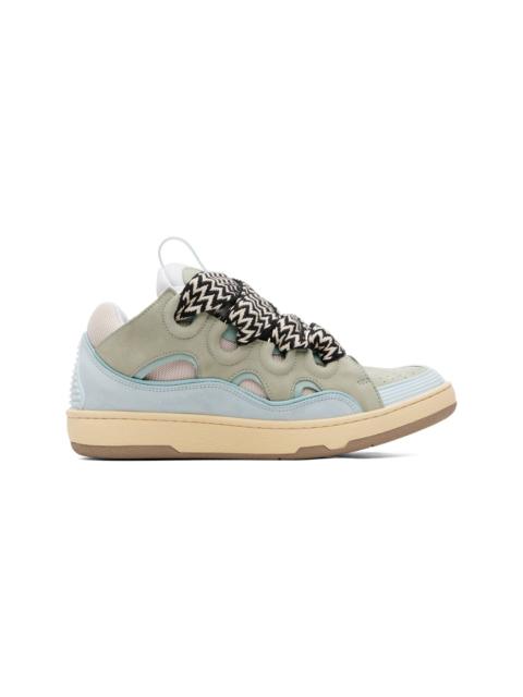 Lanvin Blue Curb Sneakers