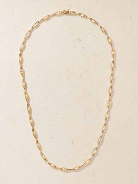 ANITA KO Vito 18-karat gold diamond necklace Gold