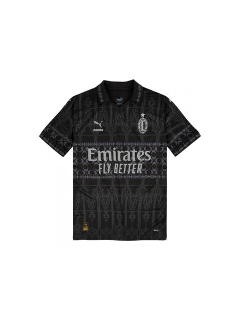 PUMA Puma x Pleasures AC Milan 2023/24 Dark Version Jersey (Imported Version) Black