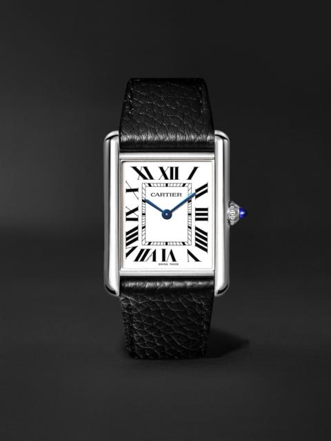 Cartier Tank Must de Cartier SolarBeat™ stainless steel watch