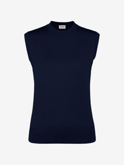 Tod's top in silk-blend knit