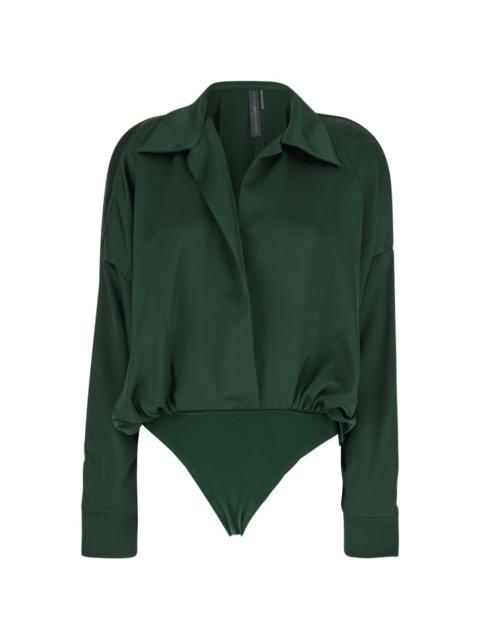 NORMA KAMALI long-sleeve bodysuit